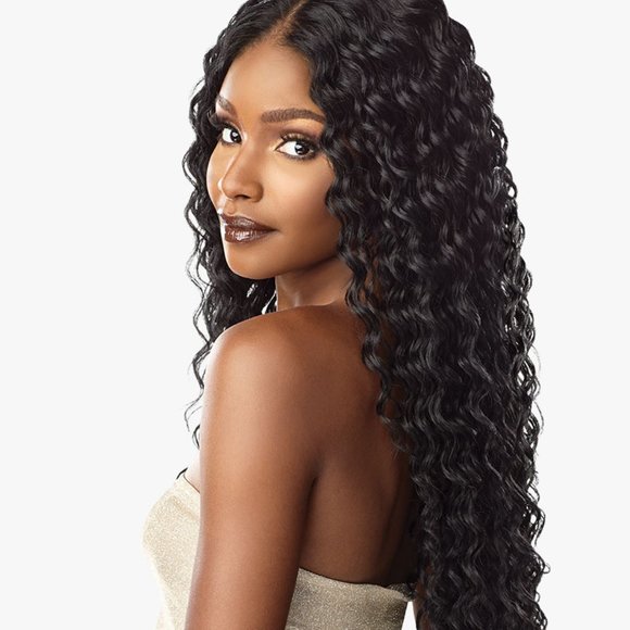 Butta Unit 15 33" Long Sensationnel Lace Front Wig Ear to Ear HD Frontal Wavy - Picture 5 of 7